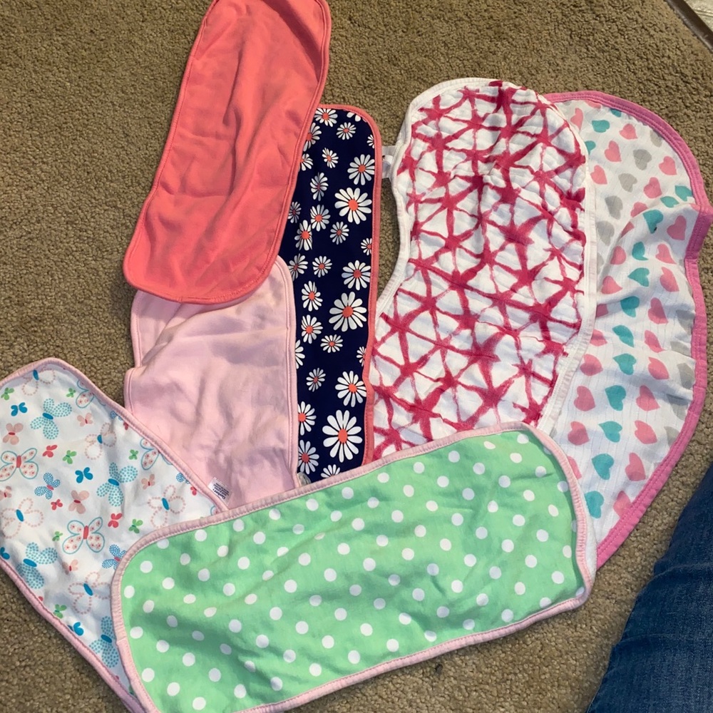 Never used burp rags